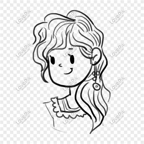 dalaga clipart black and white